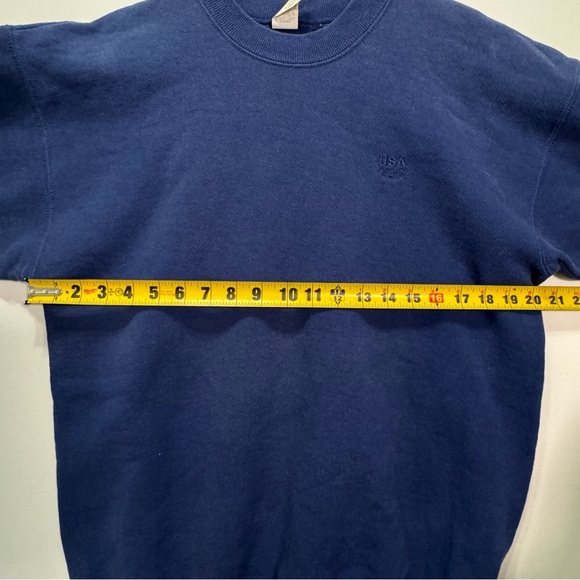 Vintage Olympics Team USA Navy Blue Crewneck Adult Large - Picture 6 of 8